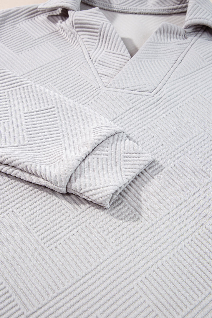 ✨ Effortless Luxe Light Gray Textured Lounge Set – Comfort Meets Chic! ✨