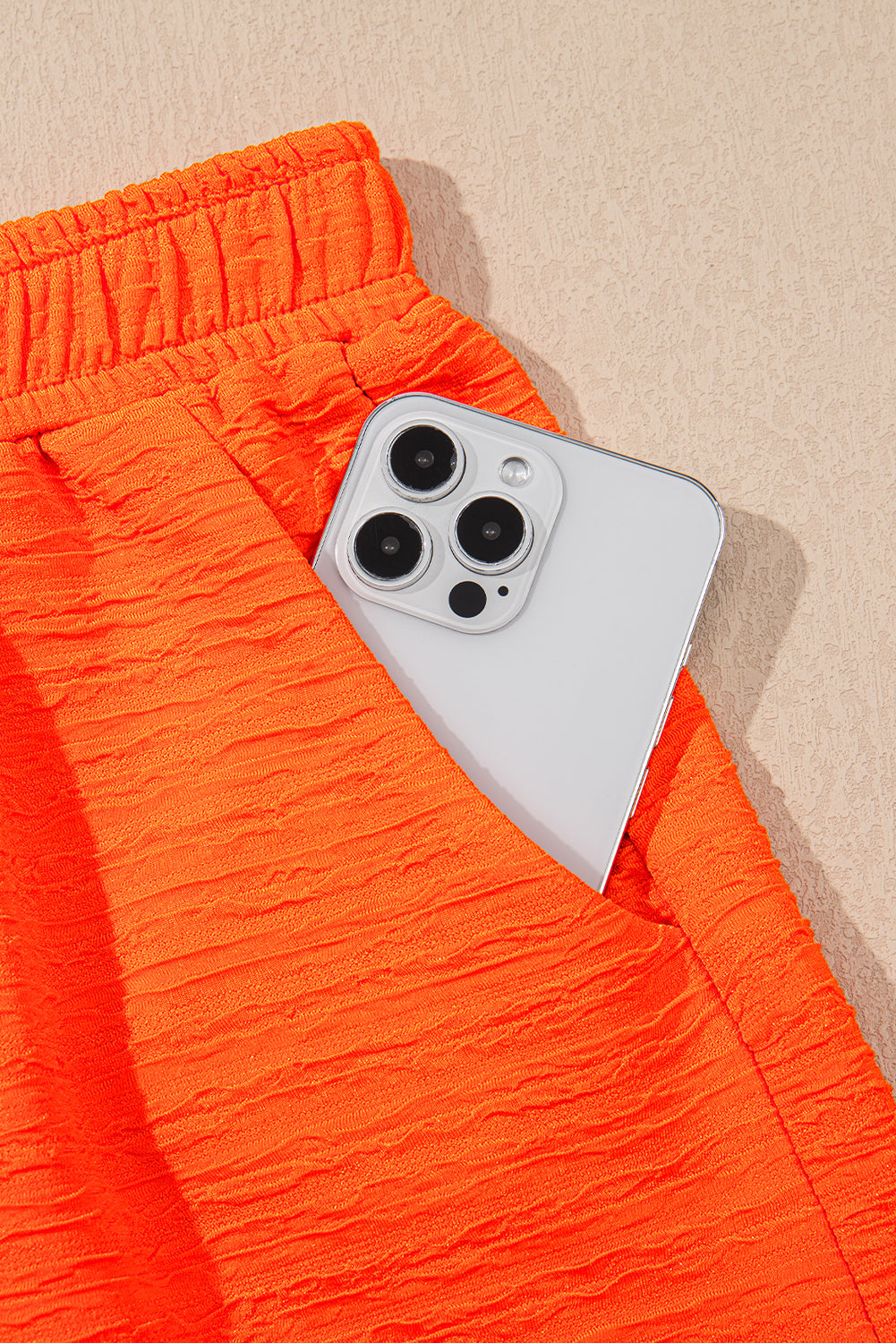 Electric Citrus Textured Short Set 🍊⚡️