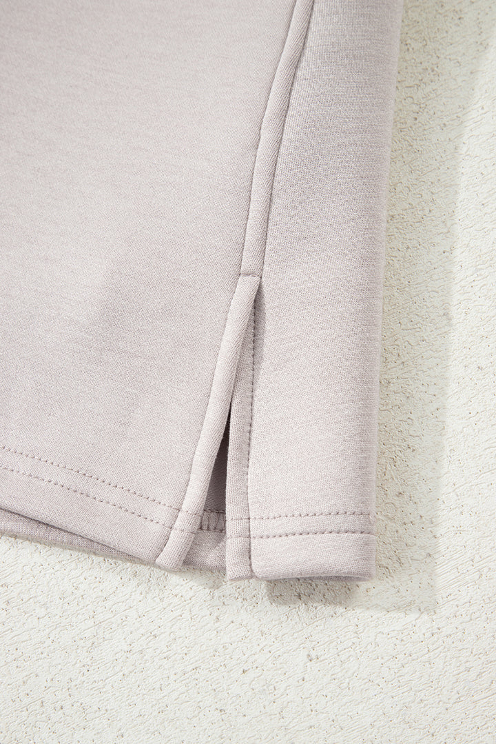 Luke & Estelle “Mushroom Luxe Lounge” 2-Piece Skort Set