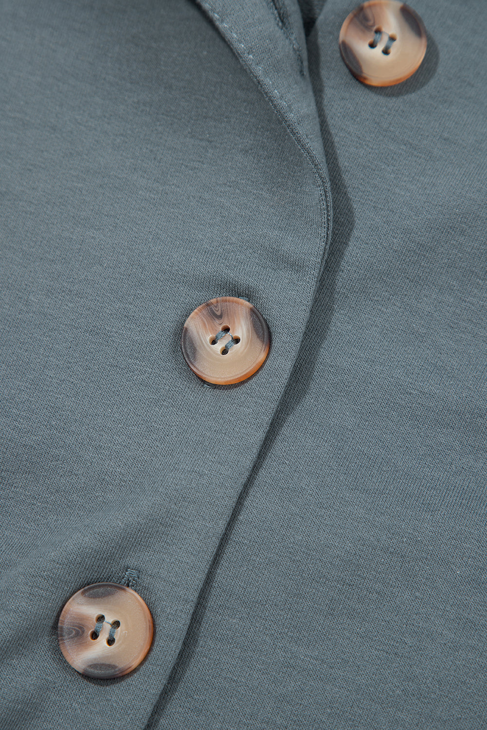 Pocket-Perfect Belted Button Jumpsuit – Slate Blue