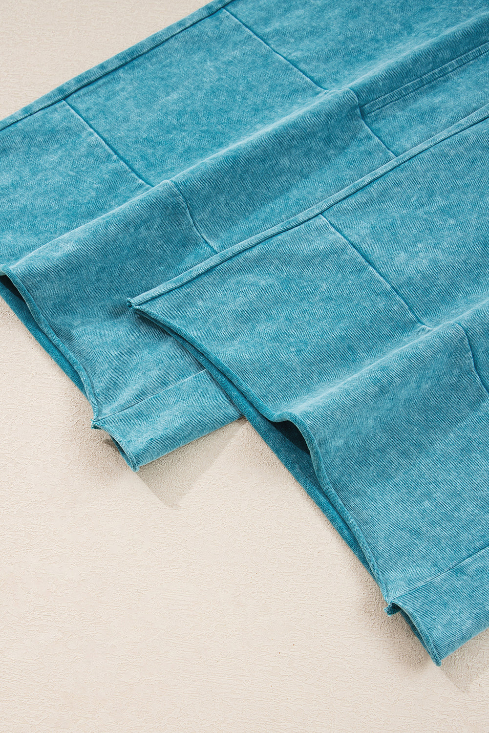 Lake Day Luxe Wide-Leg Drawstring Pants (Teal)