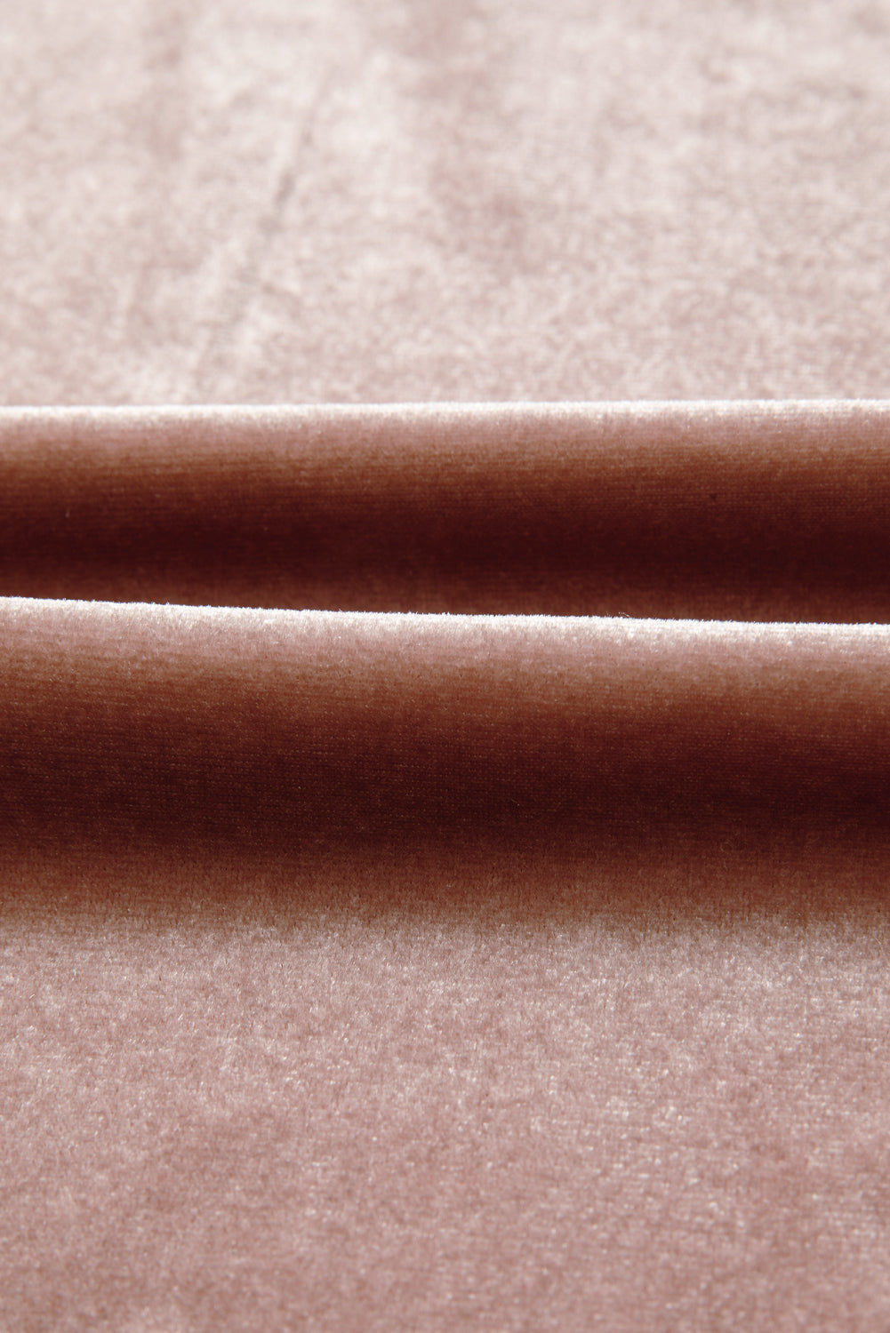 Velvet Ruffle Flares – Drawstring Lounge-To-Luxe Pants (Mocha Rose)