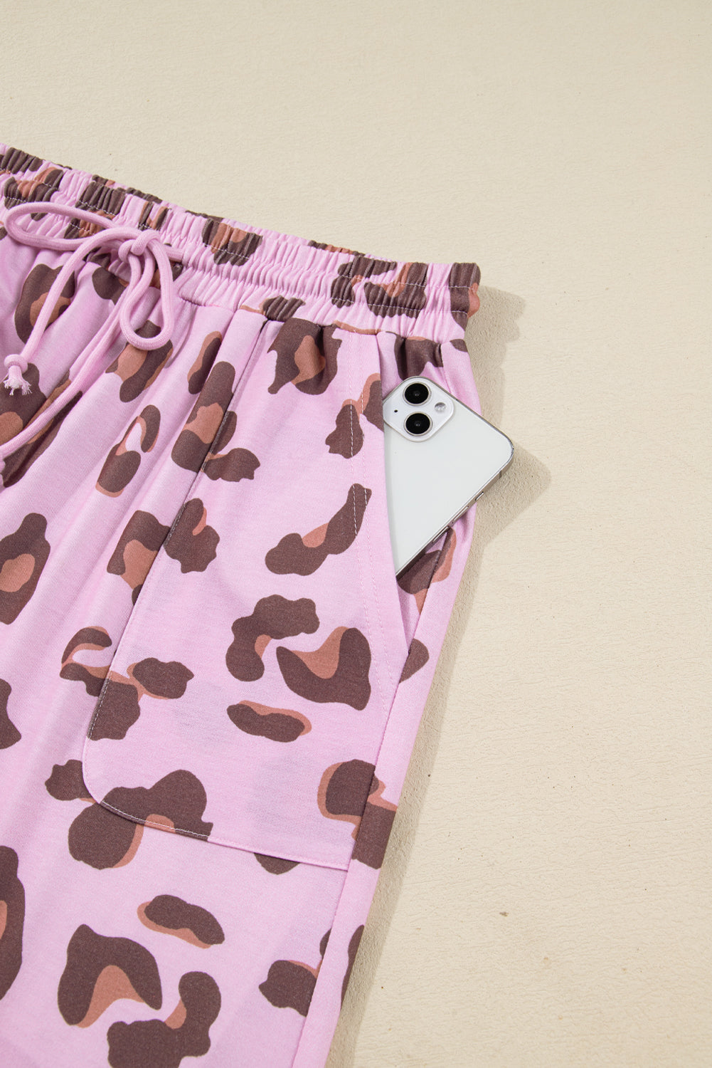 🌸 Luke & Estelle “Pink Safari” Wide Leg Lounge Pants – Fierce, Fun & Fabulous! 🌸