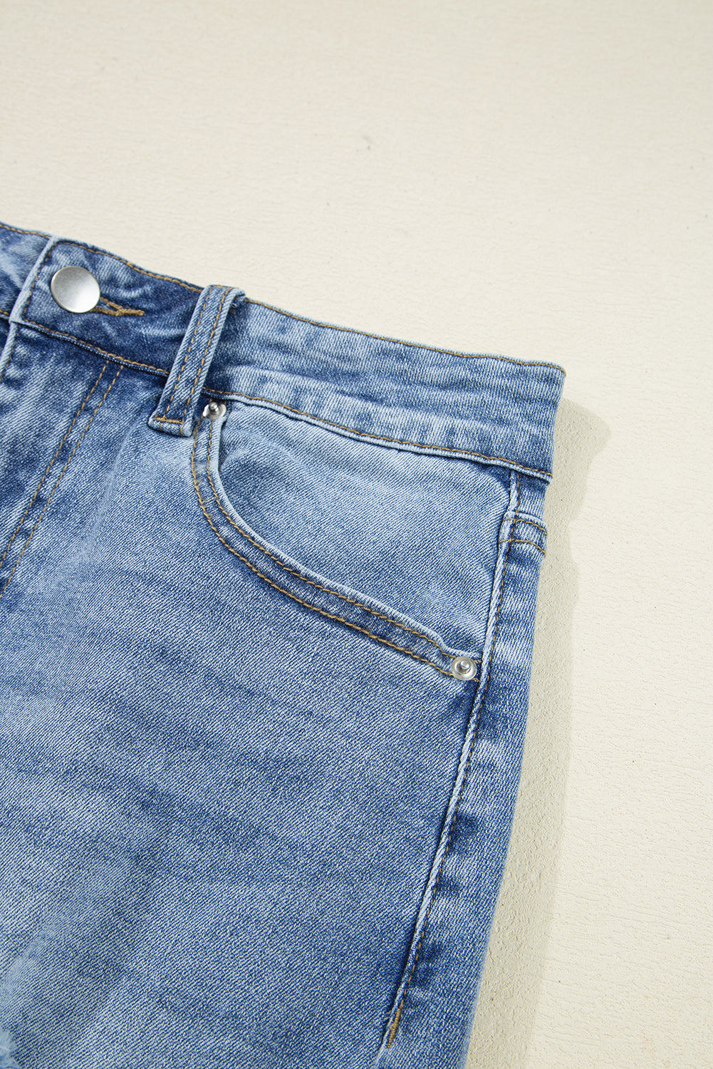 Luke & Estelle “Wild At Heart” Distressed Midi Denim Skirt – BHB Boutique Exclusive