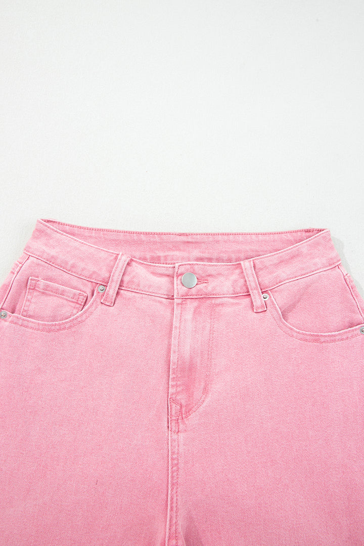 Luke & Estelle “Cotton Candy Confidence” Wide Leg Jeans – BHB Boutique EXCLUSIVE