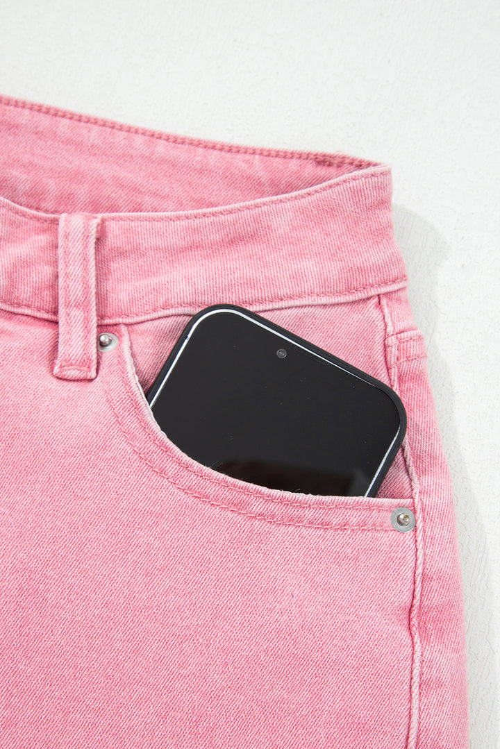 Luke & Estelle “Cotton Candy Confidence” Wide Leg Jeans – BHB Boutique EXCLUSIVE