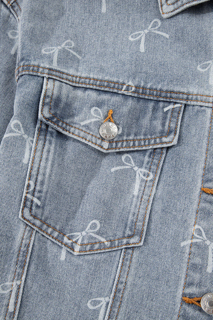 ✨ Luke & Estelle “Bow To The Moment” Denim Jacket ✨