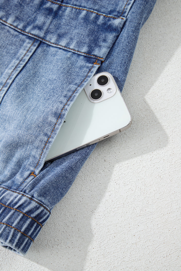 ⭐ Luke & Estelle “Denim Dream” Sleeveless Jacket – BHB Boutique EXCLUSIVE ⭐