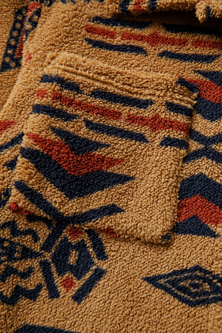 Canyon Fireside Aztec Sherpa Shacket 🔥❄️