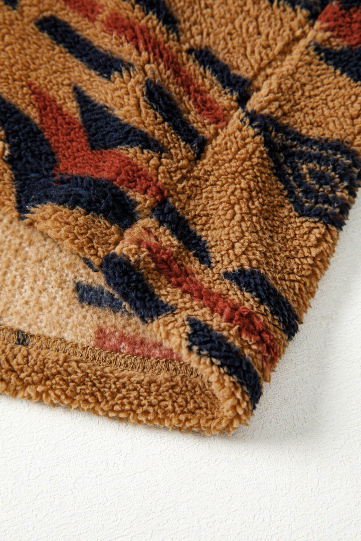 Canyon Fireside Aztec Sherpa Shacket 🔥❄️