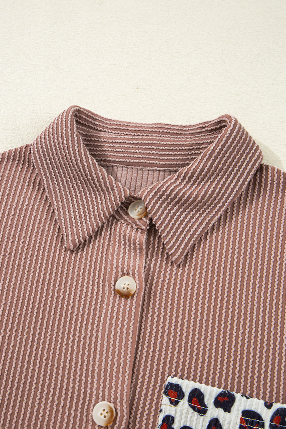 ✨ Luke & Estelle “Wildly Chic Blush Pink Textured Button Down” ✨