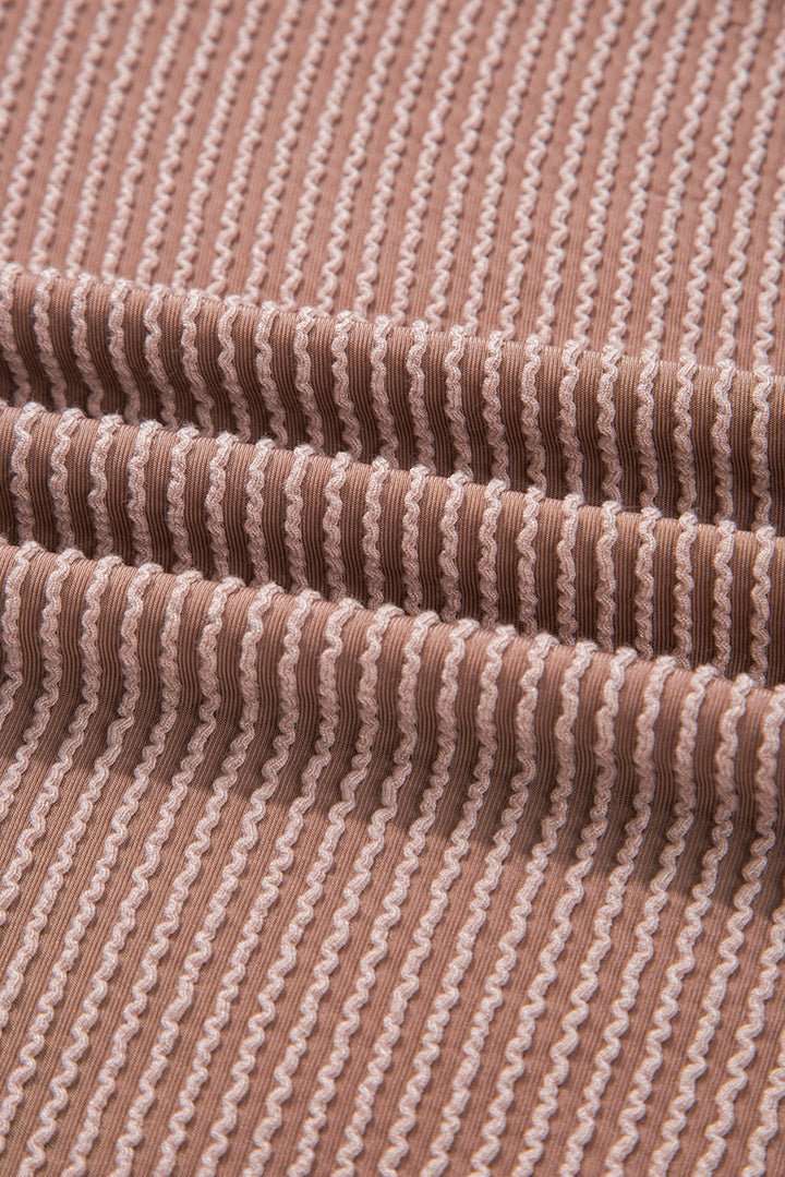 ✨ Luke & Estelle “Wildly Chic Blush Pink Textured Button Down” ✨