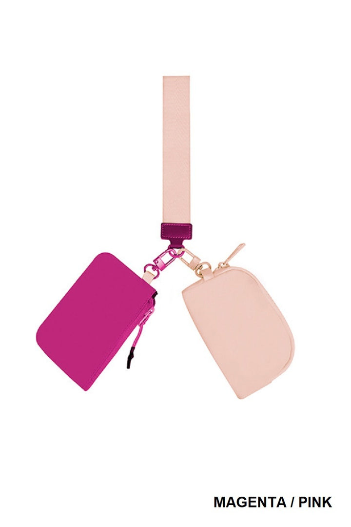 Pocket Duo Wristlet Set — Grab-and-Go Mini Pouches