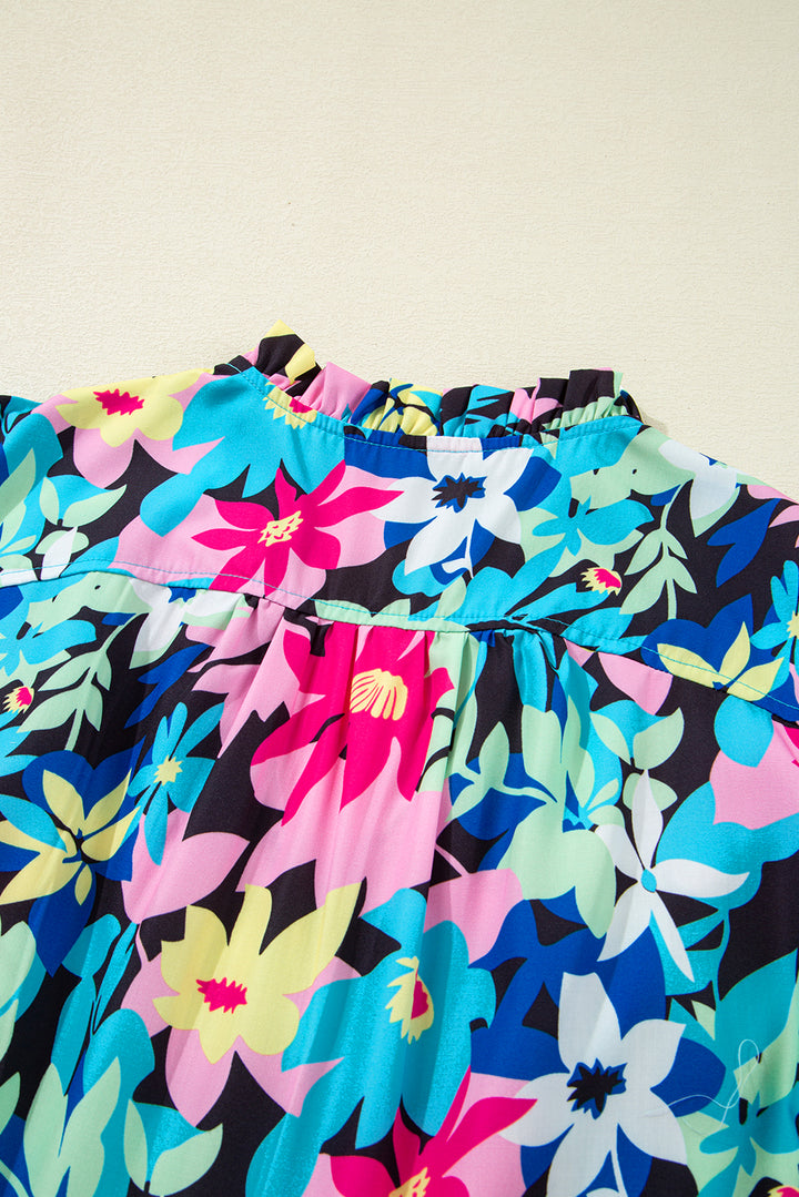 PLUS SIZE✨Flutter Fiesta Ruffle Top 🌺