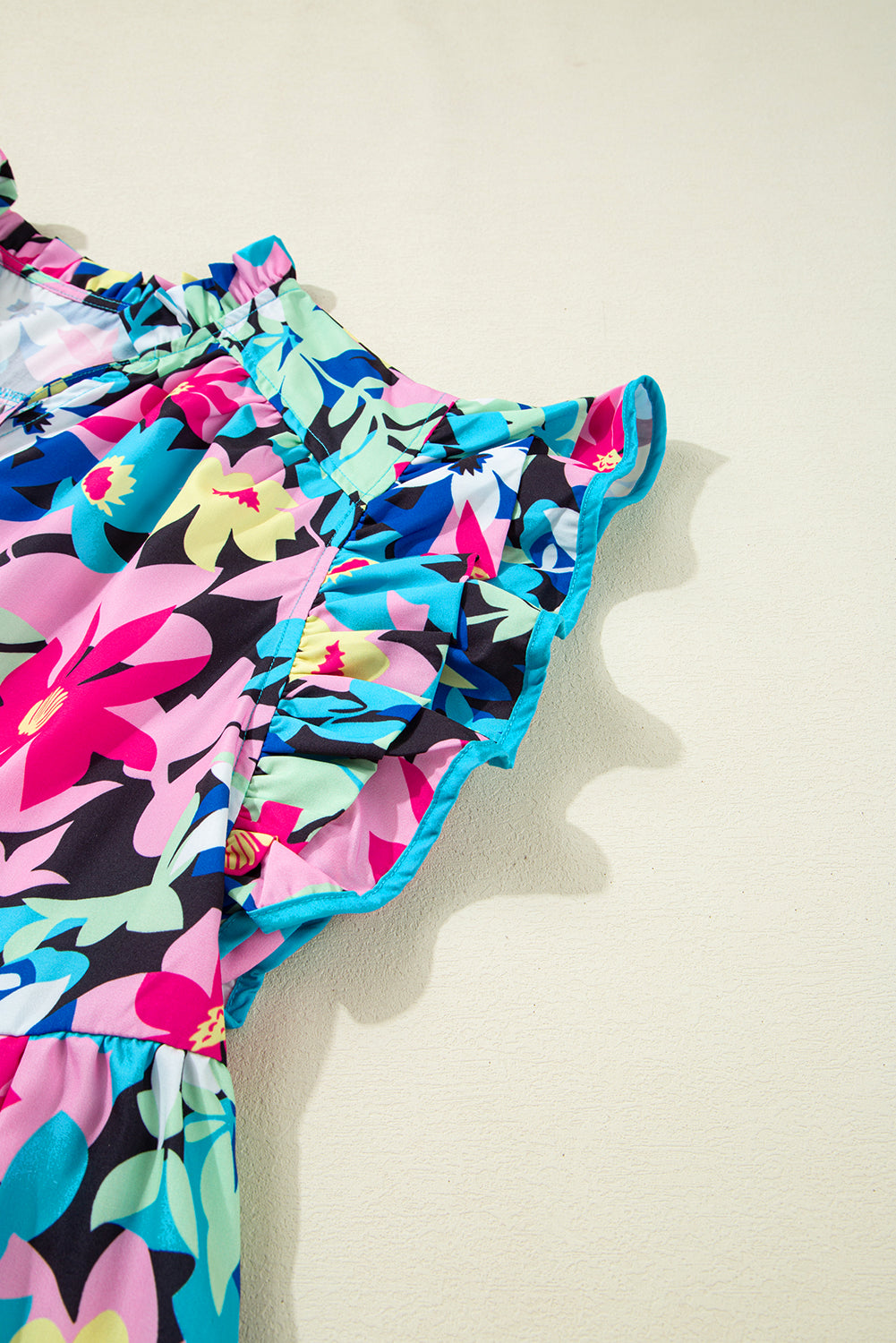 PLUS SIZE✨Flutter Fiesta Ruffle Top 🌺