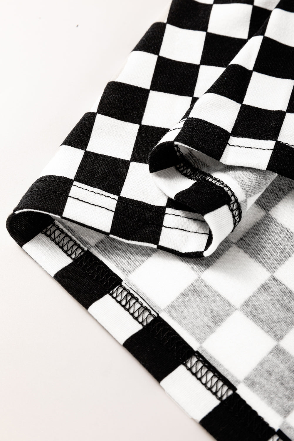 PLUS SIZE✨🏁 Photo Finish Checkerboard Oversized Tee