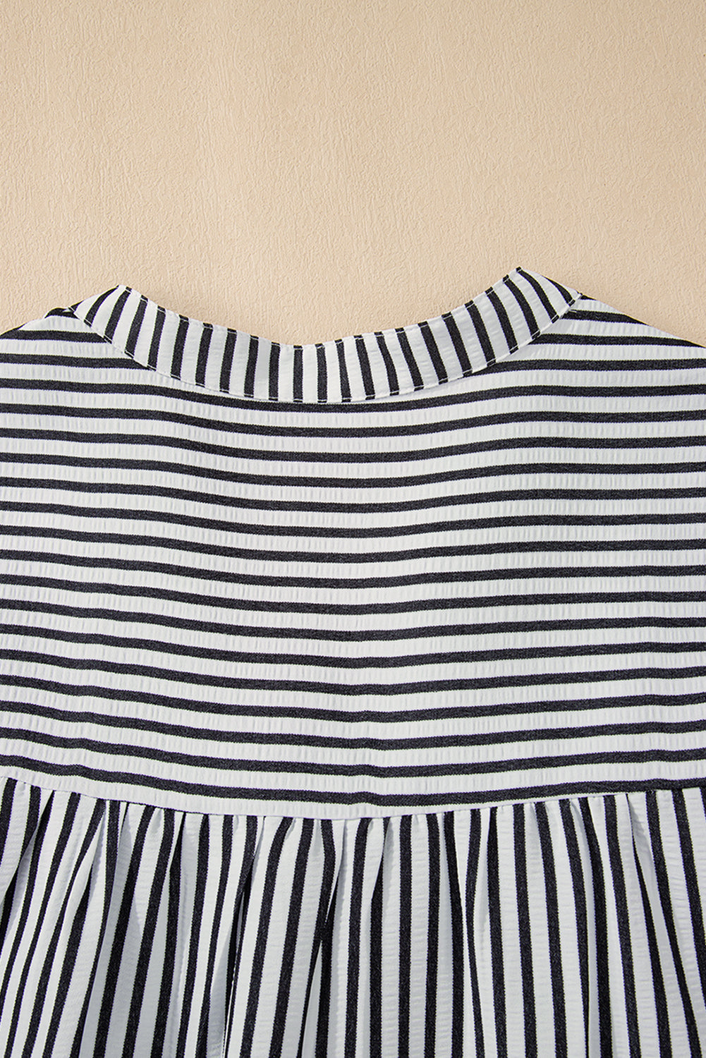 PLUS SIZE✨Boardwalk Breeze Striped Popover Dress