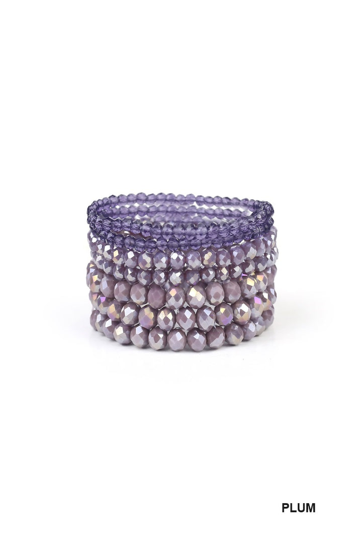 ✨ Crystal Glow Stacking Bracelet Set – Effortless Sparkle, Everyday