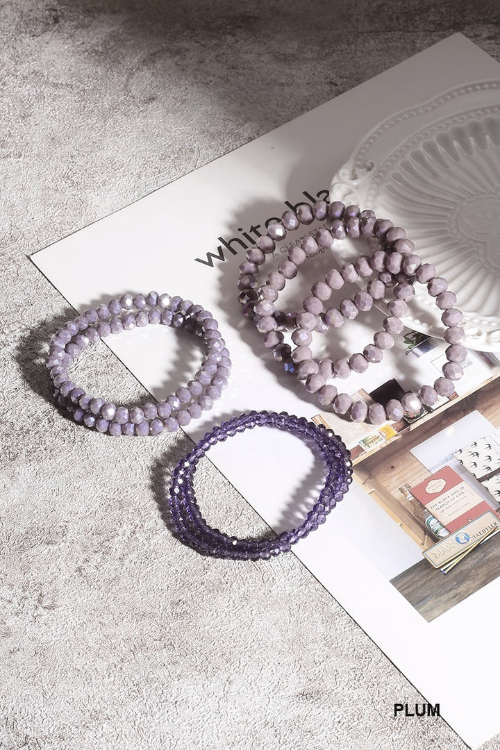 ✨ Crystal Glow Stacking Bracelet Set – Effortless Sparkle, Everyday