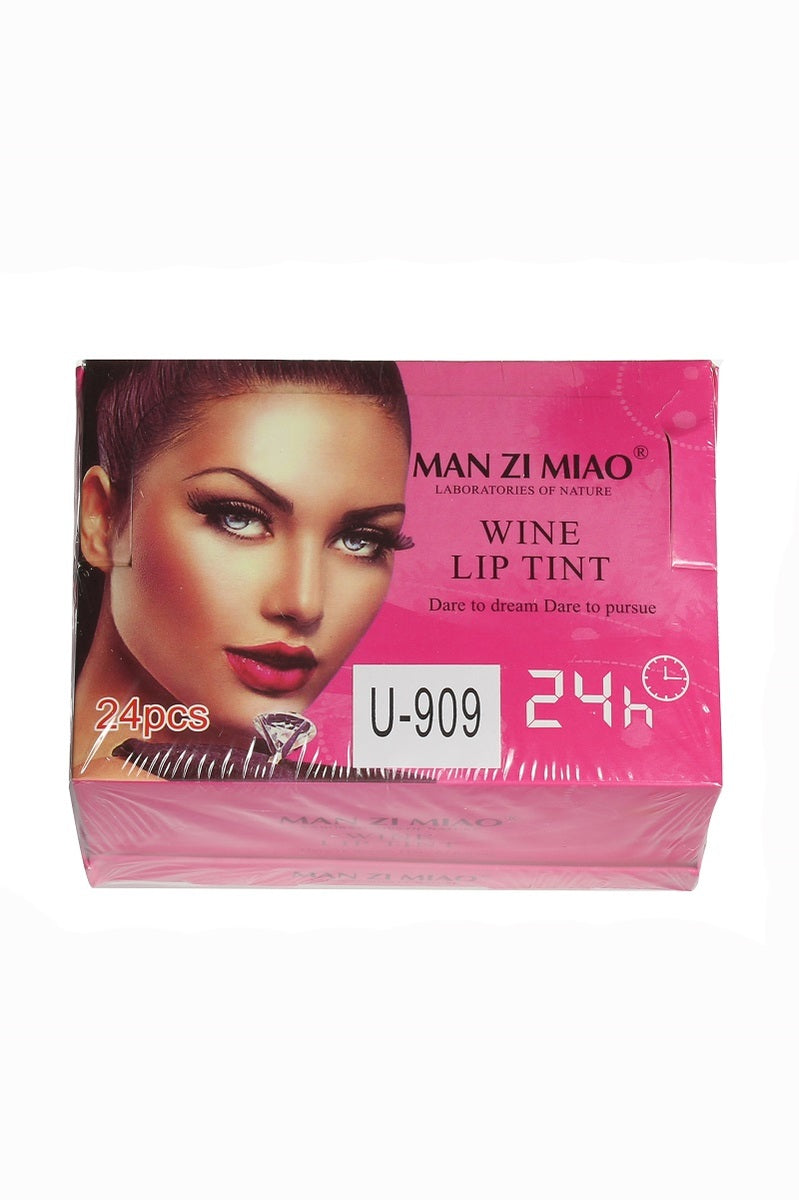 Sip &Stain: Wine Lip Tint – 24-Hour Plush Color (6 Shades)