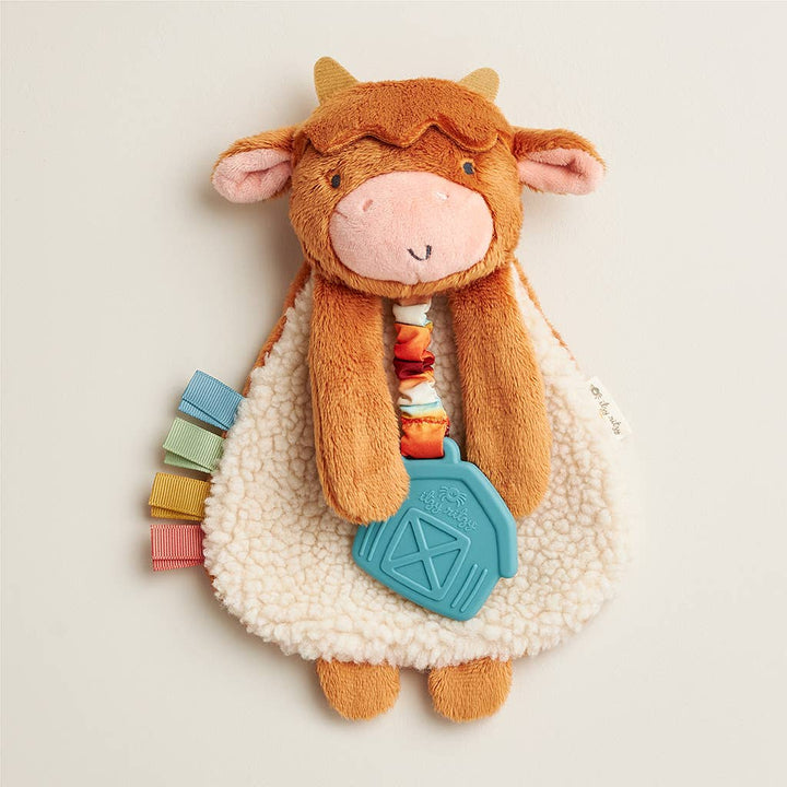 Itzy Ritzy - Highland Cow Itzy Friends Lovey™ Plush