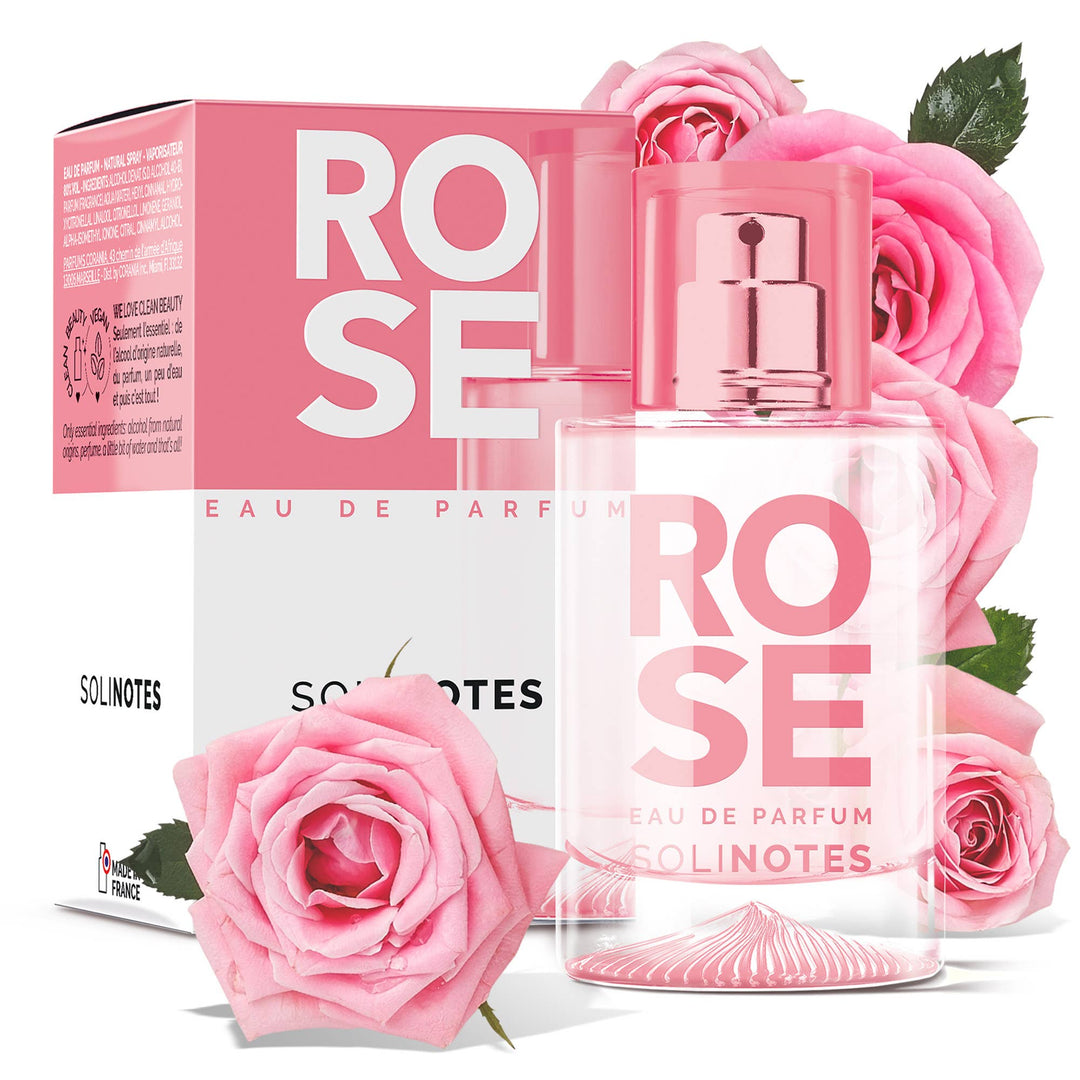 Solinotes Rose Perfume 1.7 oz - CLEAN BEAUTY