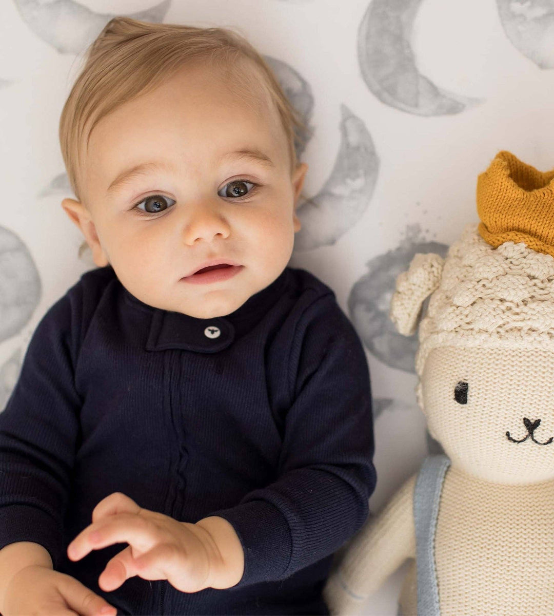 Burt's Bees Baby - Solid Rib Organic Cotton Sleep & Play - Midnight