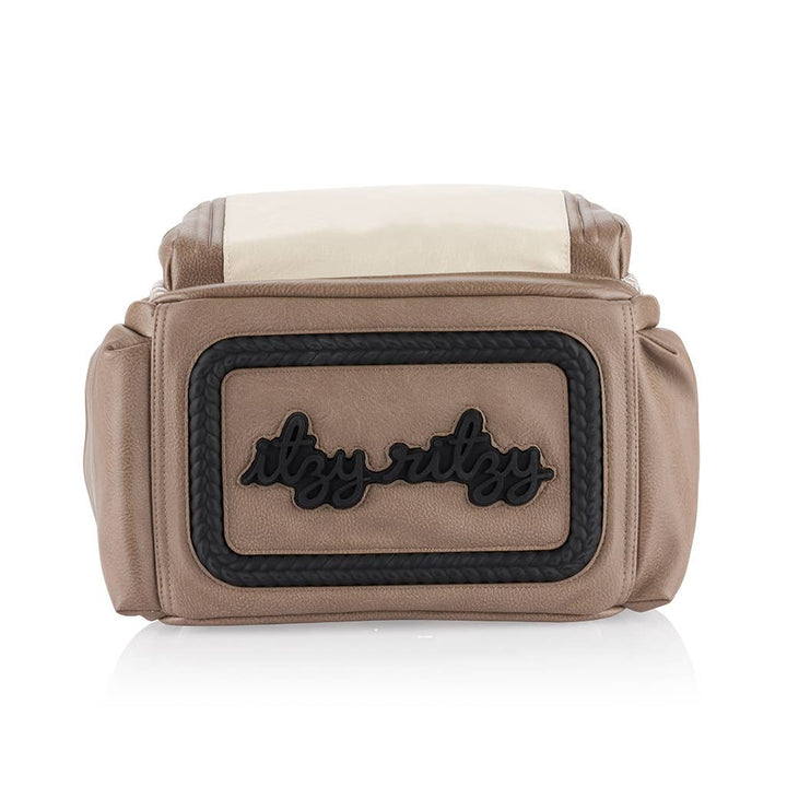 Itzy Ritzy - Vanilla Latte Boss Plus™ Backpack Diaper Bag