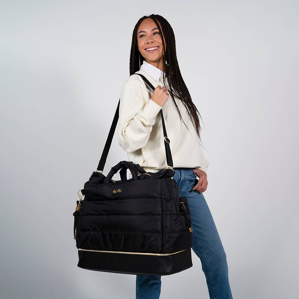 Itzy Ritzy - Dream Weekender™ Midnight Black Diaper Bag