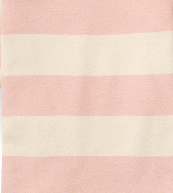 Burt's Bees Baby - Rugby Stripe Organic Cotton Sleep & Play - Pink Sand