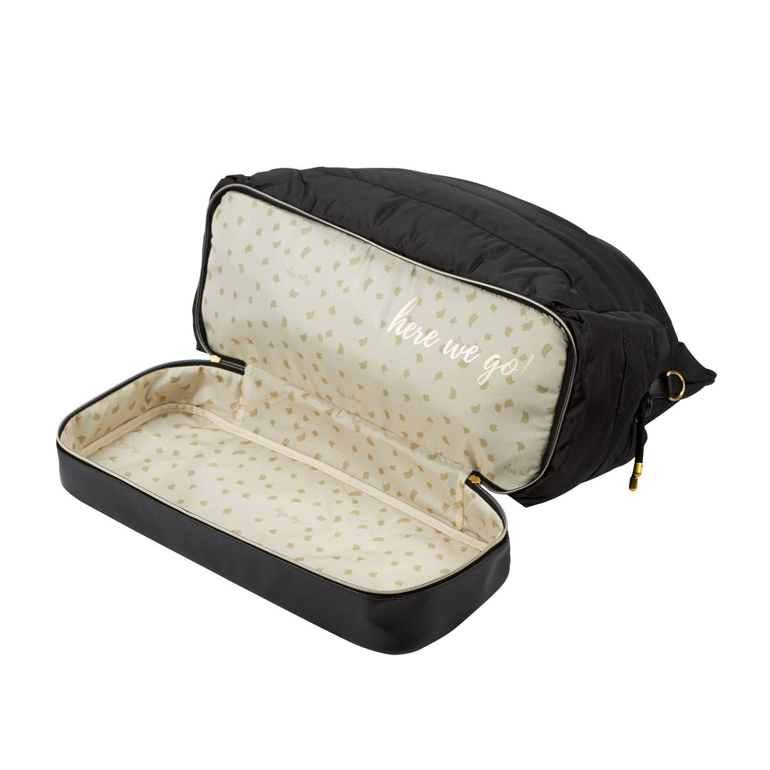 Itzy Ritzy - Dream Weekender™ Midnight Black Diaper Bag