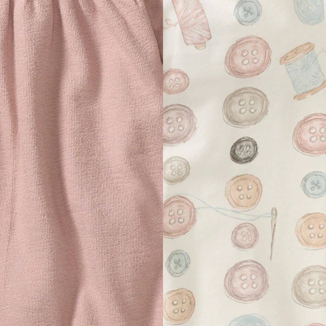 Burt's Bees Baby - Little Button Organic Tunic & Pants Set