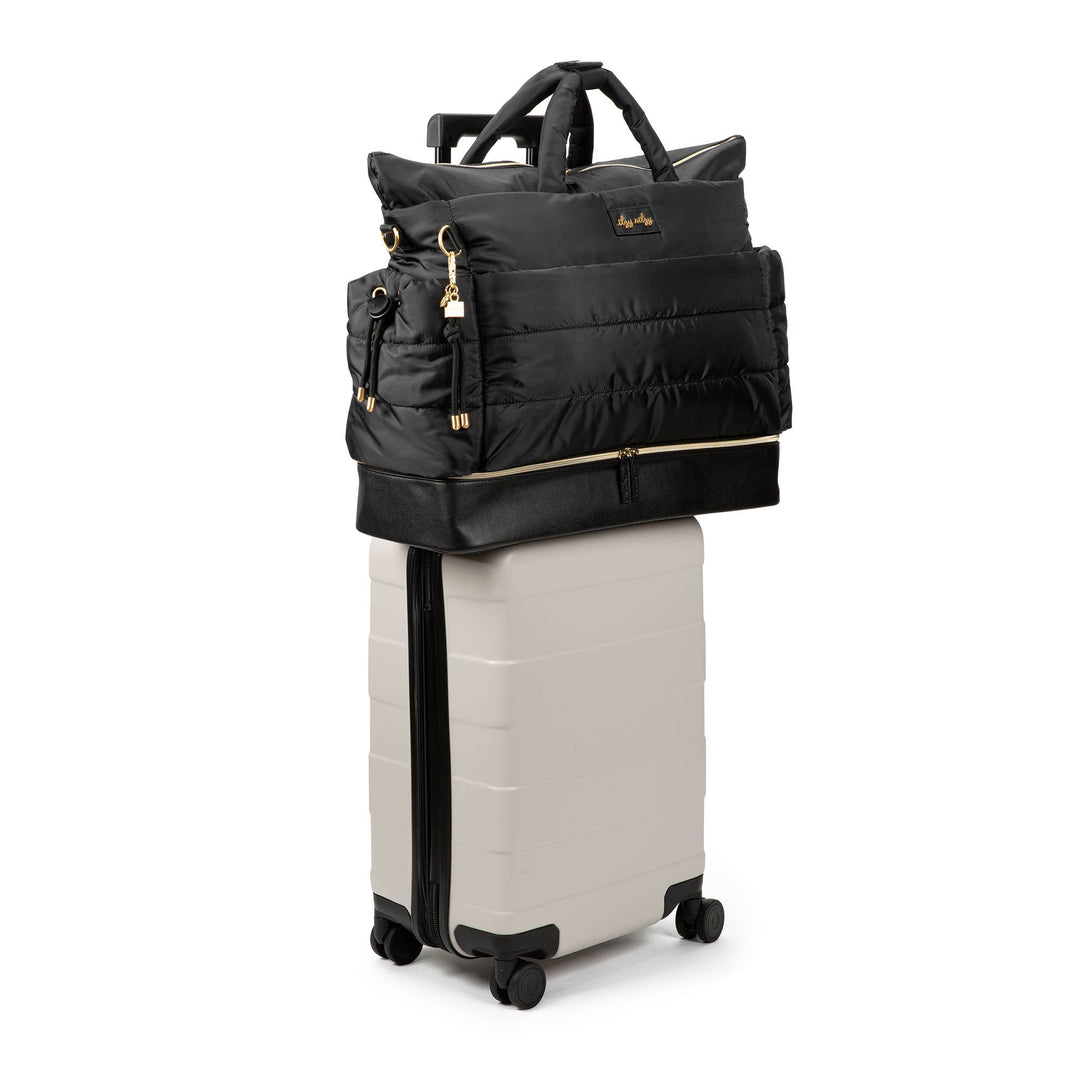 Itzy Ritzy - Dream Weekender™ Midnight Black Diaper Bag