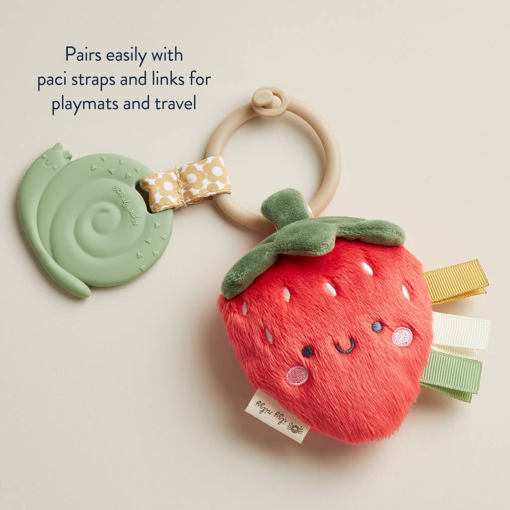 Itzy Ritzy - Itzy Pal™ Plush + Teether: NEW Mushroom