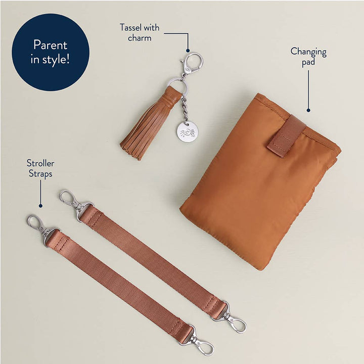 Itzy Ritzy - *NEW* Nash Saddle Boss Tote™ - Western Vegan Leather Tote