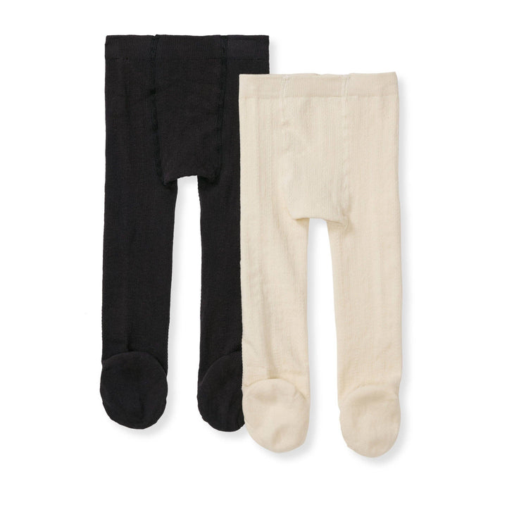 Burt's Bees Baby - Set of 2 Ribbed Tights
