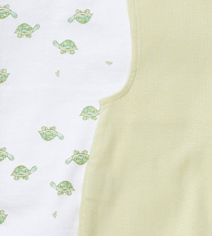 Burt's Bees Baby - Tortoise Jumpsuit & Bodysuit Set