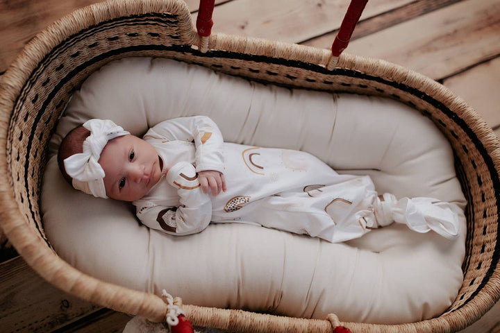 Bamboo - Rainbow Knotted Soft Gown