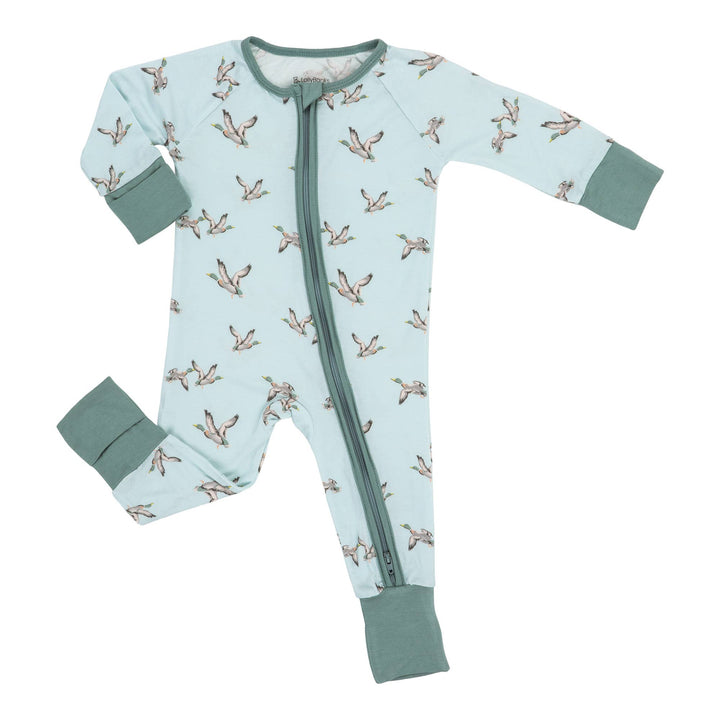 Quackin'up Mallard Duck Bamboo Baby Sleeper Pajamas