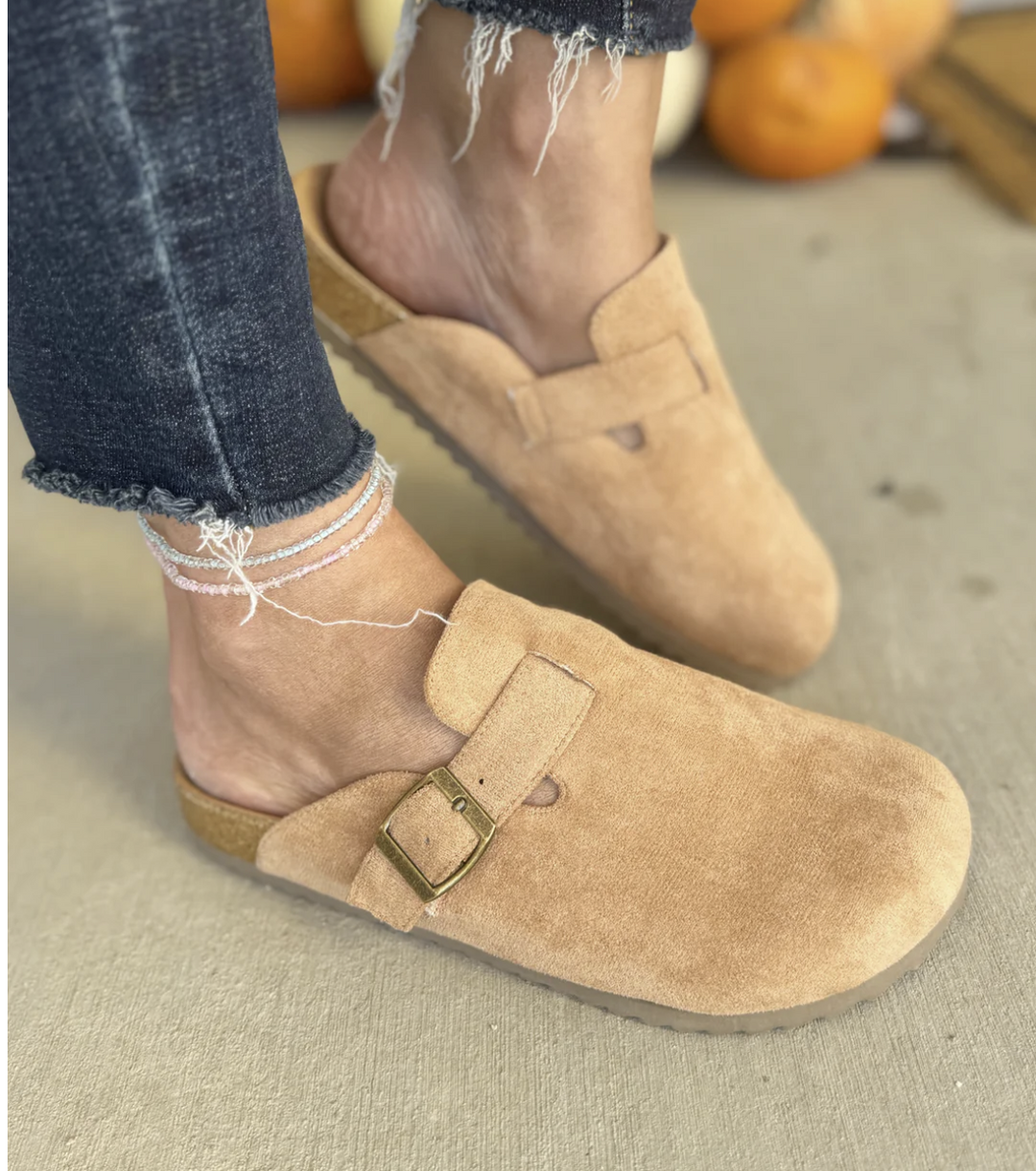 Corkys One For The Books Faux Sued Clog