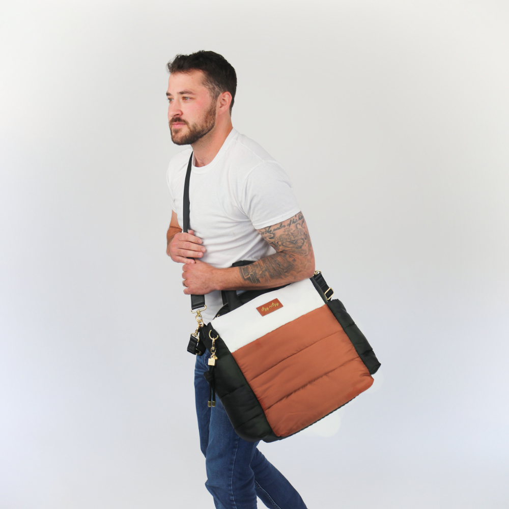 Itzy Ritzy - Dream Convertible™ Coffee & Cream Diaper Bag