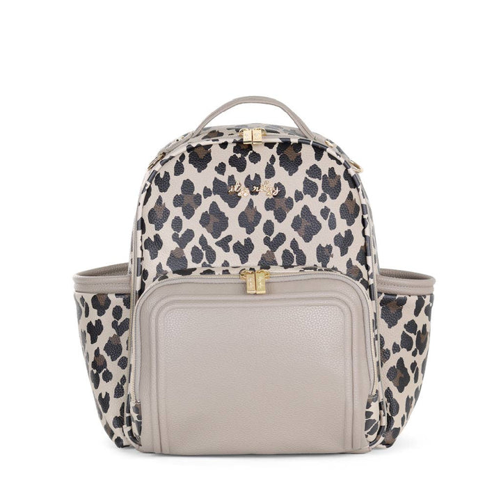 Itzy Ritzy - Leopard Itzy Mini Plus™ Backpack Diaper Bag