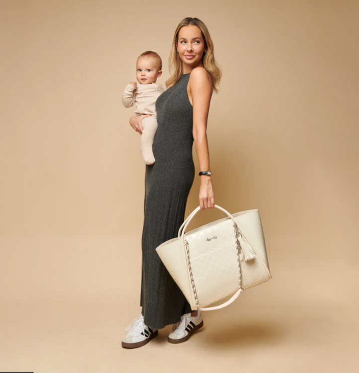 Itzy Ritzy - *LIMITED EDITION* Boss Tote™: Flat White