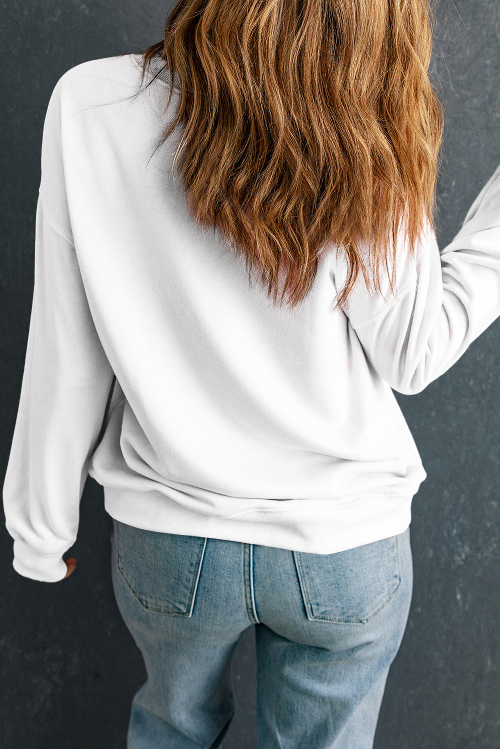 White Easter Bows Crewneck Sweatshirt