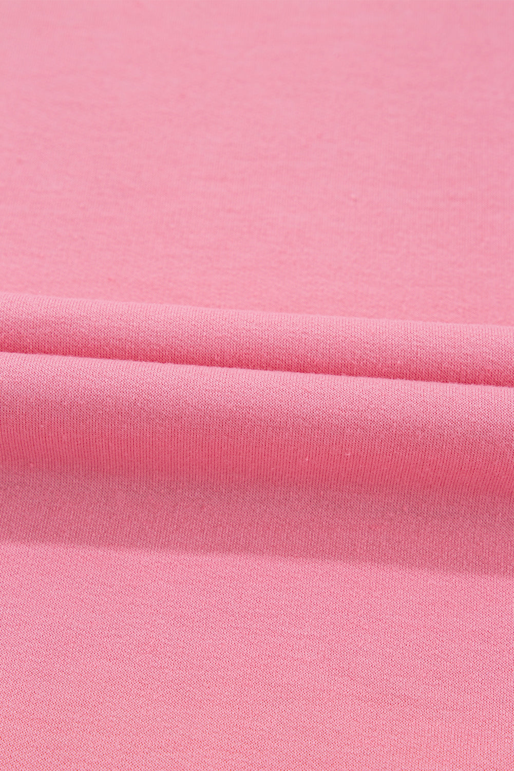 Rose Blossom Half Sleeve Raw Seam High Low Side Split Top